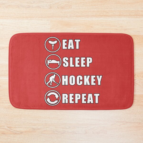 Item preview, Eat Sleep Hockey Repeat designed and sold by teledesign.