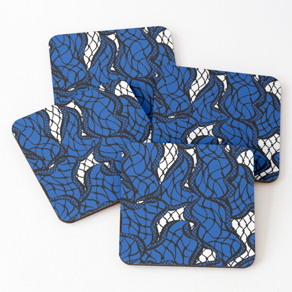 Item preview, Cobalt Blue Seamless Lace designed and sold by shornaiter.