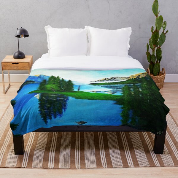 Item preview, Lago de montaña designed and sold by EricAna32.