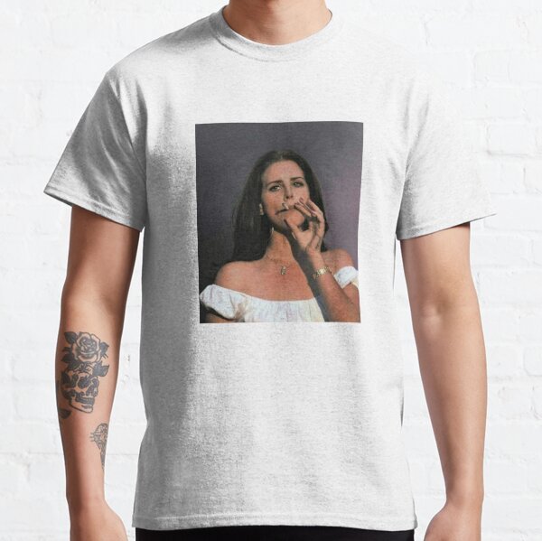 Rauchende Mädchen Lana Vintage Classic T-Shirt