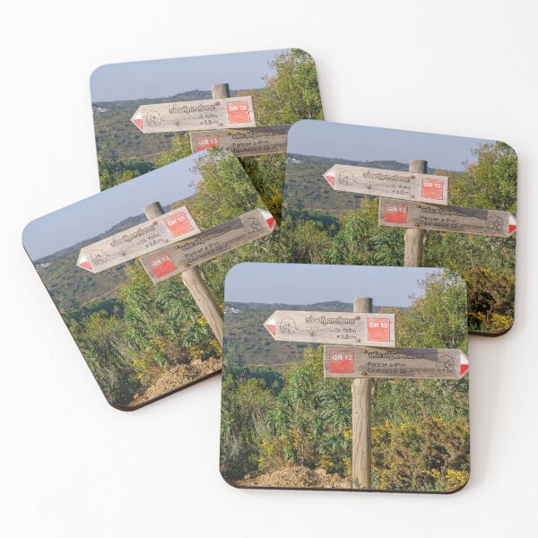 Item preview, Via Algarviana Trail Markers in the mountains of southern Portugal designed and sold by AWomanAfoot.