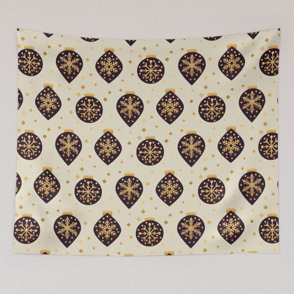 Item preview, Beautiful Vintage Christmas Pattern - Gold Xmas  designed and sold by Borislav Shekerdzhiyski.