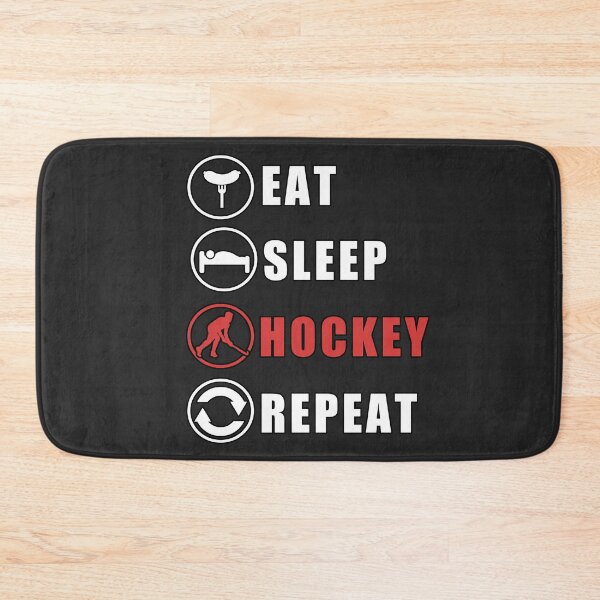Item preview, Copy of Eat Sleep Hockey Repeat designed and sold by teledesign.