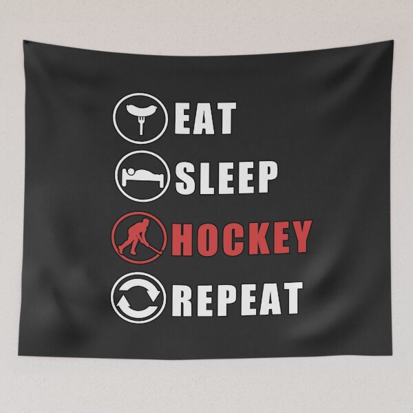 Item preview, Copy of Eat Sleep Hockey Repeat designed and sold by teledesign.