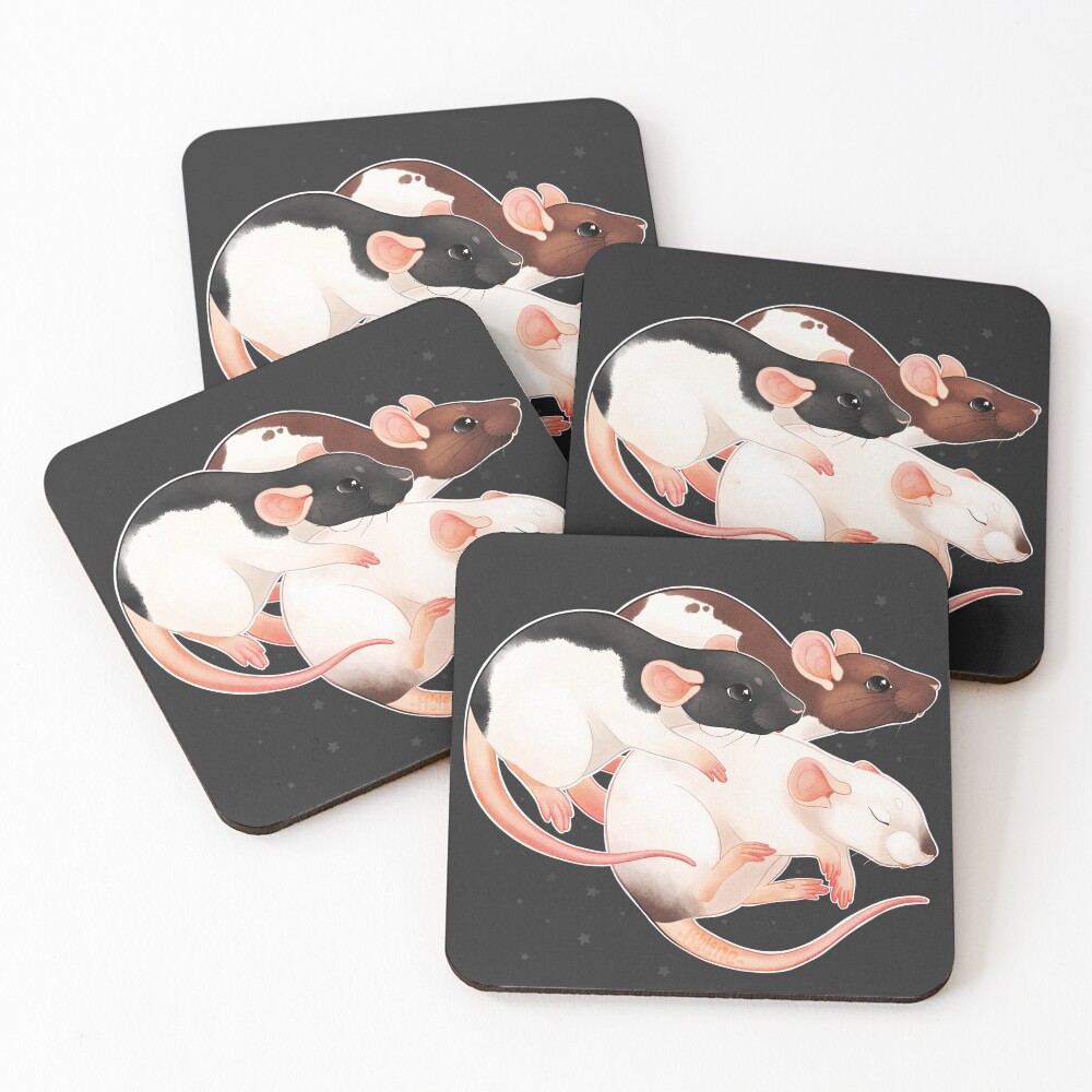 Item preview, Coasters (Set of 4) designed and sold by Kholeane.