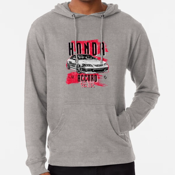 Accord 6th gen Honda legend japanese car jdm classic Lightweight Hoodie