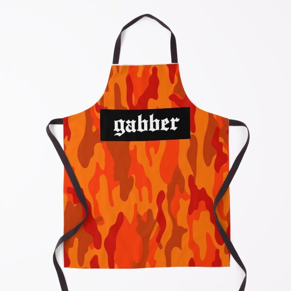 Item preview, Gabber orange camo print designed and sold by randomfrequency.