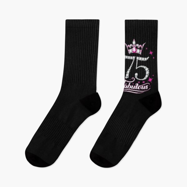 Item preview, 75th Birthday. 75 and Fabulous ladies, women's designed and sold by iclipart.