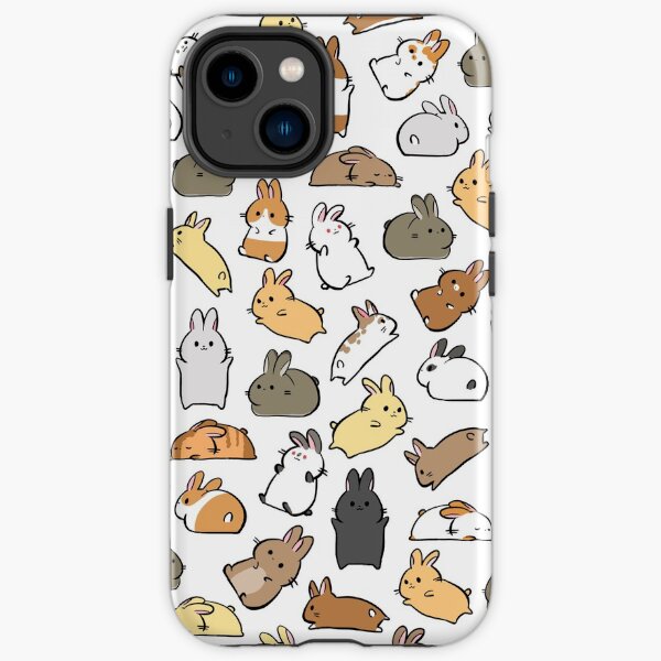 HOUSE BUNNY LIFE breeds doodle iPhone Tough Case