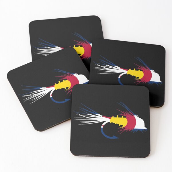 Item preview, Colorado flag fly fishing hook designed and sold by Space Art.