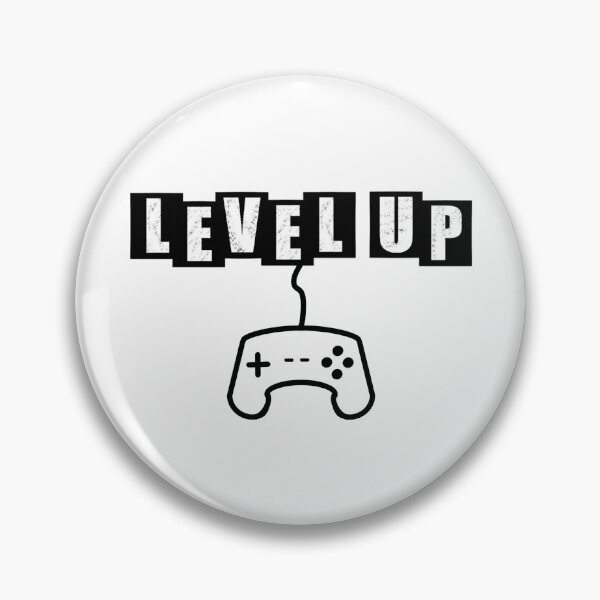 Item preview, Level up - White designed and sold by BusyMonkeys.