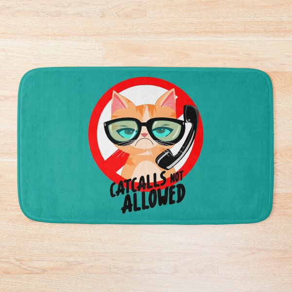 Item preview, Catcalls not Allowed designed and sold by lafemmemanual.