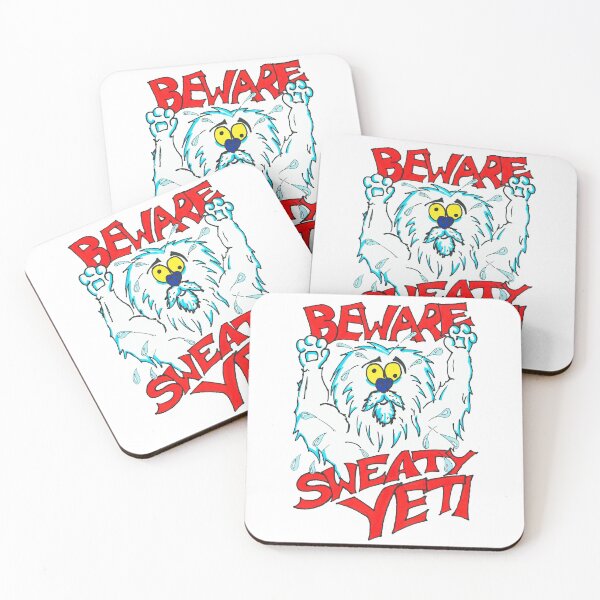 Item preview, Sweaty Yeti - Beware this big hairy fella is Stinky designed and sold by PipistrelleArt.