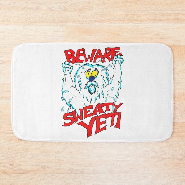 Item preview, Sweaty Yeti - Beware this big hairy fella is Stinky designed and sold by PipistrelleArt.