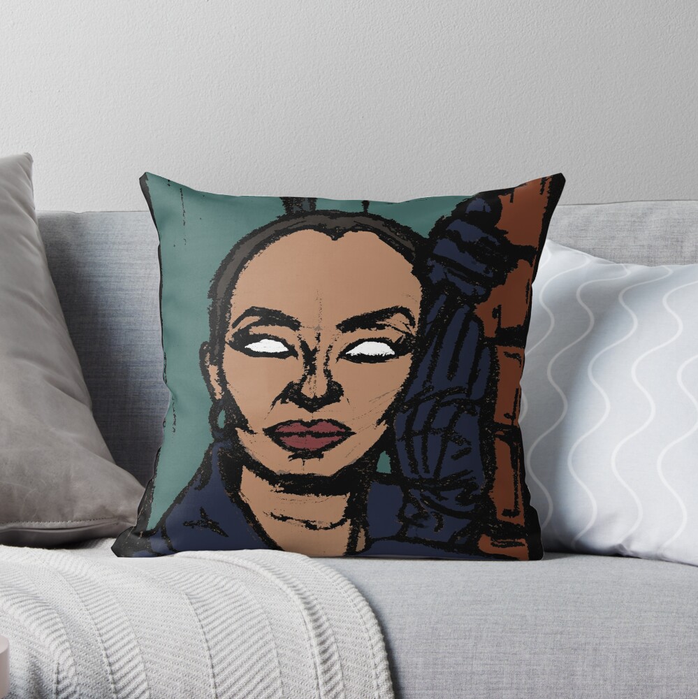 Item preview, Throw Pillow designed and sold by kittenry.