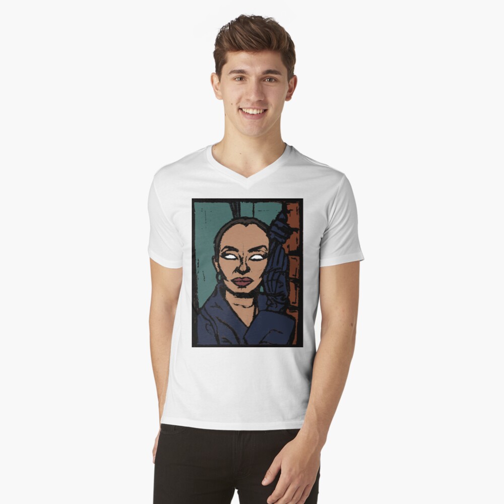 Item preview, V-Neck T-Shirt designed and sold by kittenry.