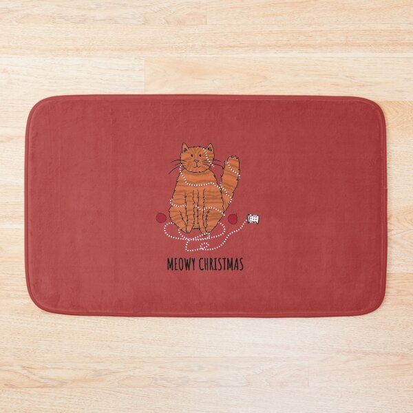 Item preview, Meowy Christmas Ginger Tom Christmas Cat designed and sold by SparkPrintsandDesigns.
