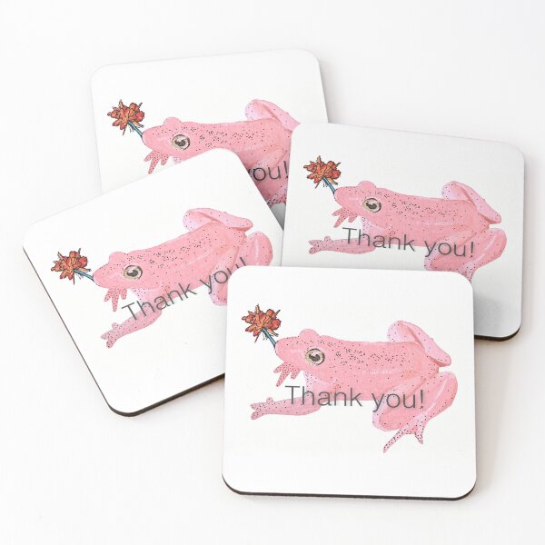 Item preview, Frog. Thank you designed and sold by MontekkiArt.