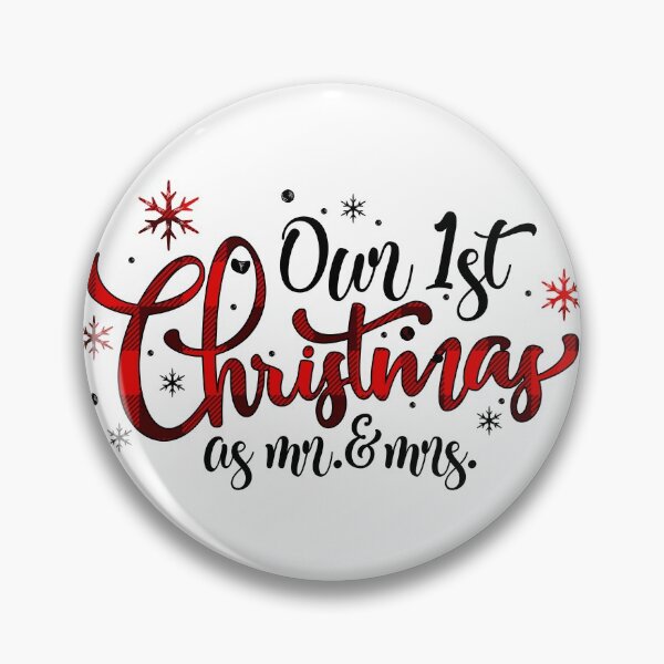 Item preview, Our 1st Christmas as Mr and Mrs - Holiday Couples designed and sold by MoClan-Graphics.