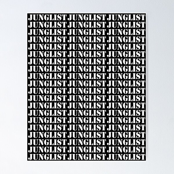 Aperçu de l'œuvre Junglist Black créée et vendue par randomfrequency.