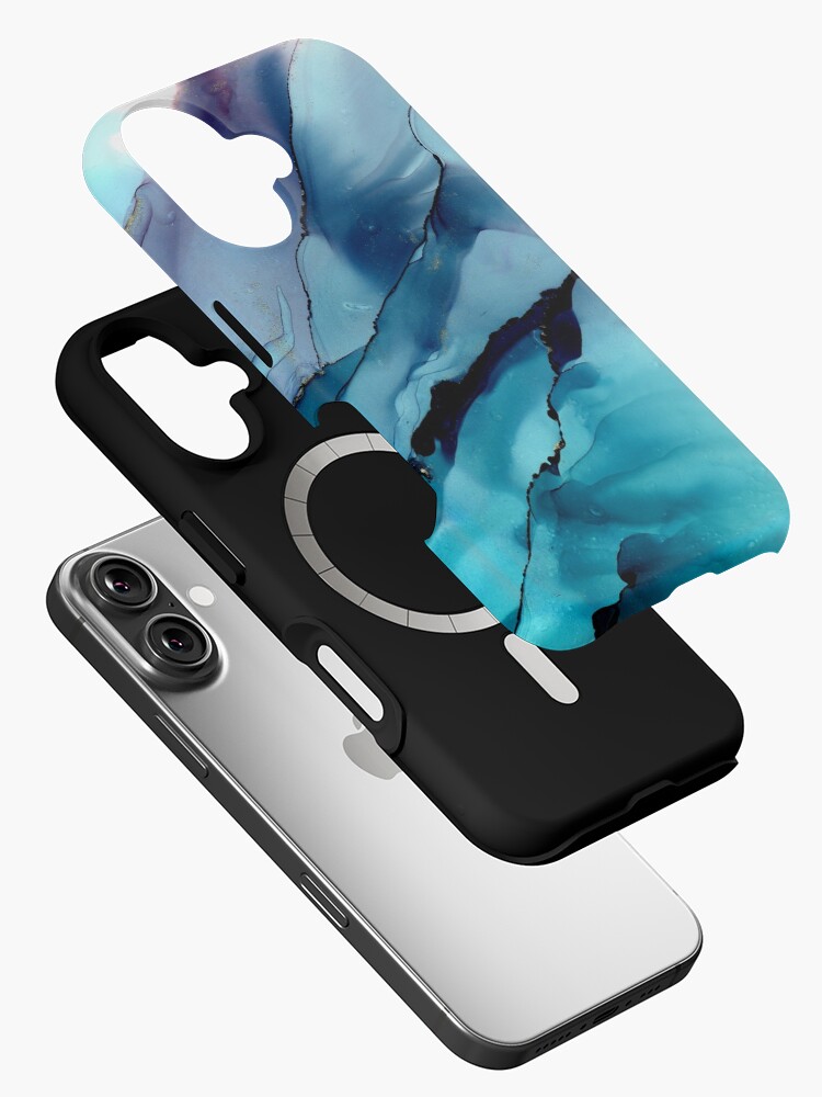 Aperçu 2 sur 4. Coque iPhone avec l'œuvre Ink Art - Etude #9-1 créée et vendue par KuruMBC.