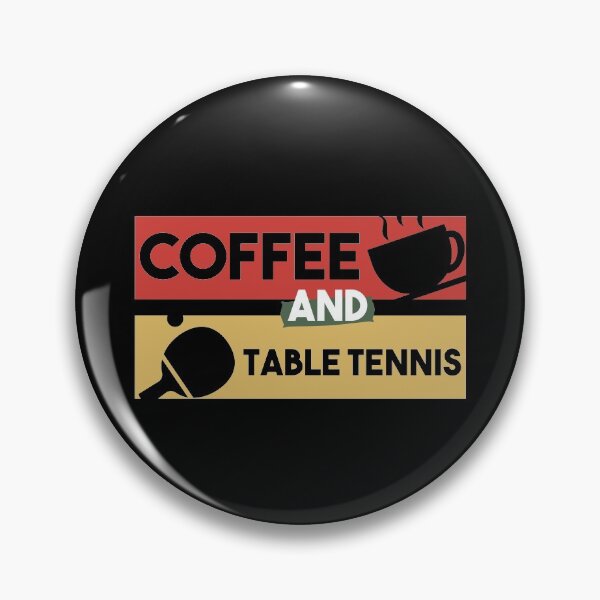 Item preview, Coffee And Table Tennis - Gift For Coffee Addict , Gift For Table Tennis Player designed and sold by MrElgo.