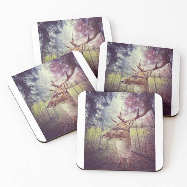 Item preview, Prince of the forest double exposure nature designed and sold by Walderfahrung.
