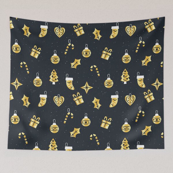 Item preview, Golden Christmas Pattern designed and sold by Borislav Shekerdzhiyski.
