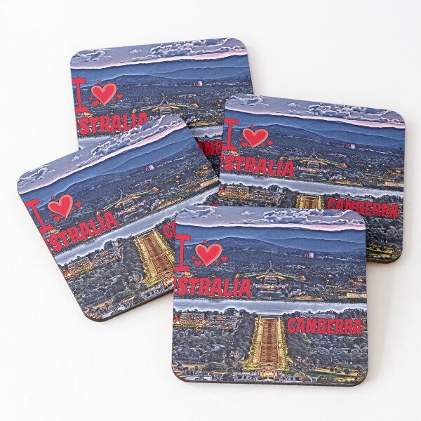 Item preview, I LOVE AUSTRALIA, Canberra designed and sold by REALDesign-Shop.