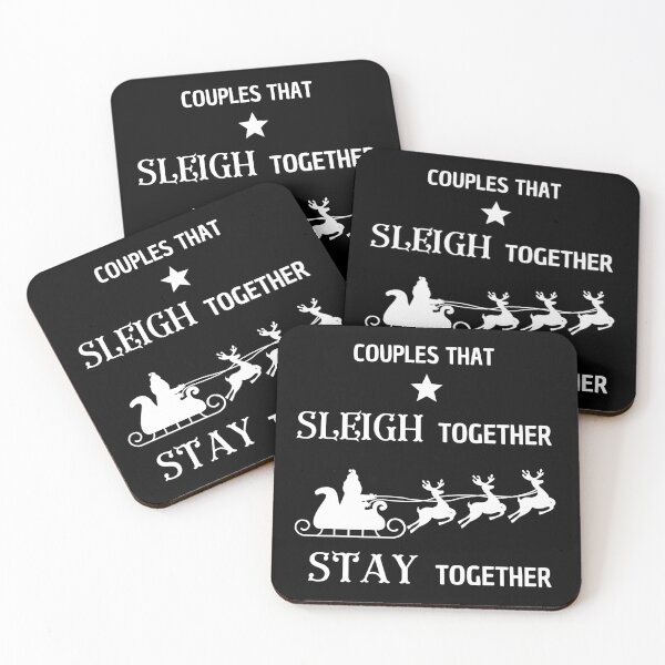 Item preview, Christmas Pajamas for Couples - Couples that sleigh together stay together designed and sold by Pandoras-Boxx.