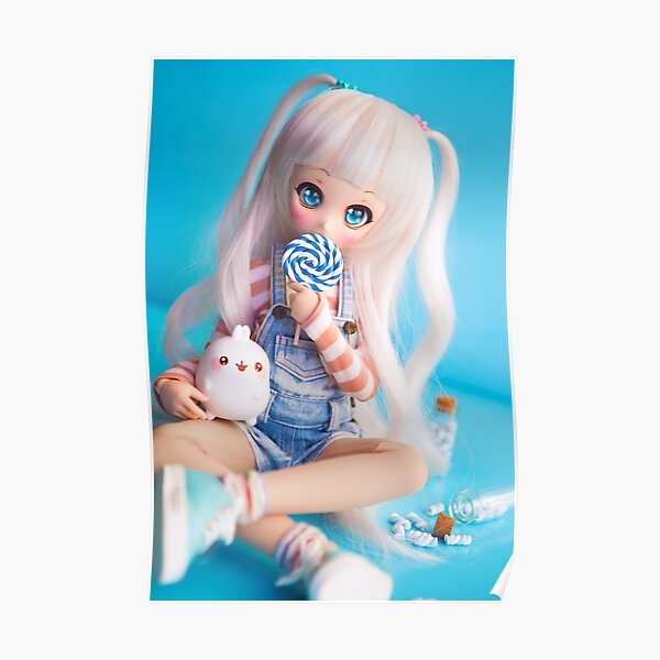 Blue lollipop · Nebula Poster