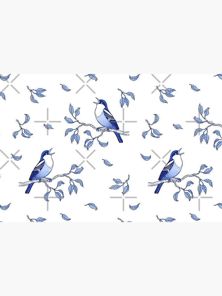 Blue Bird Pattern by nadyanadya