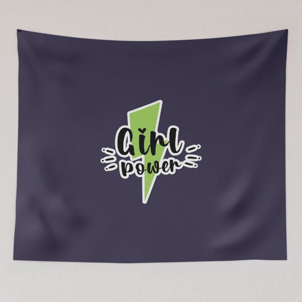 Item preview, Girl Power Green designed and sold by Mushrankhan.