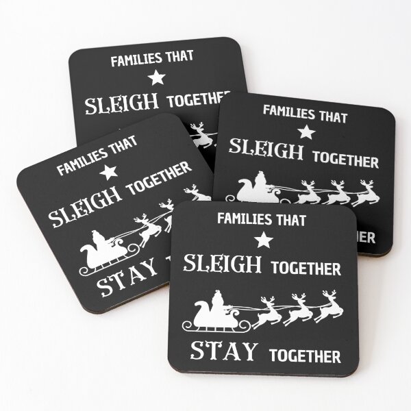Item preview, Christmas Pajamas for Family - Families that sleigh together stay together designed and sold by Pandoras-Boxx.