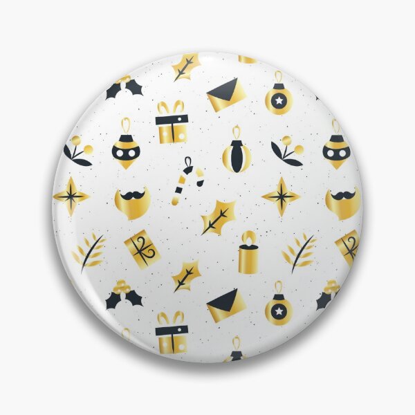 Item preview, Vintage Golden Christmas Pattern designed and sold by Borislav Shekerdzhiyski.