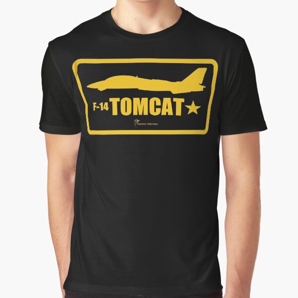 F-14 Tomcat Patch Graphic T-Shirt