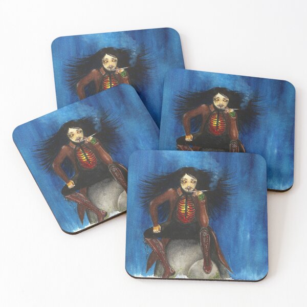 Item preview, Relaxing watercolor djin  designed and sold by LucienRuby.
