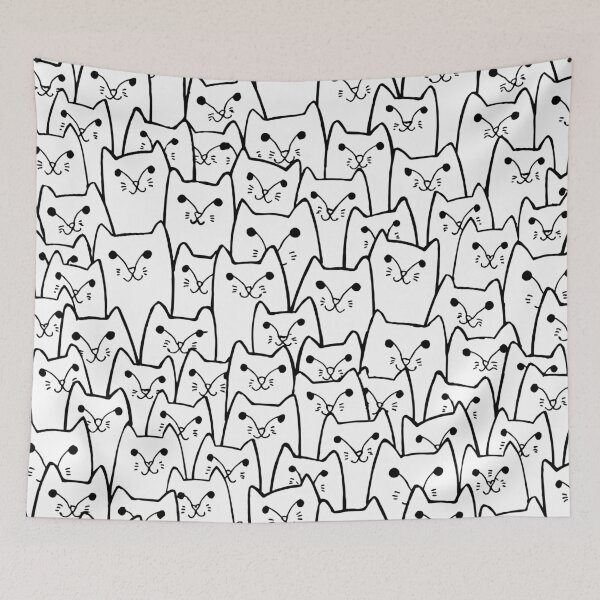 Item preview, Suspicious Cute Cats designed and sold by asmmdesign.