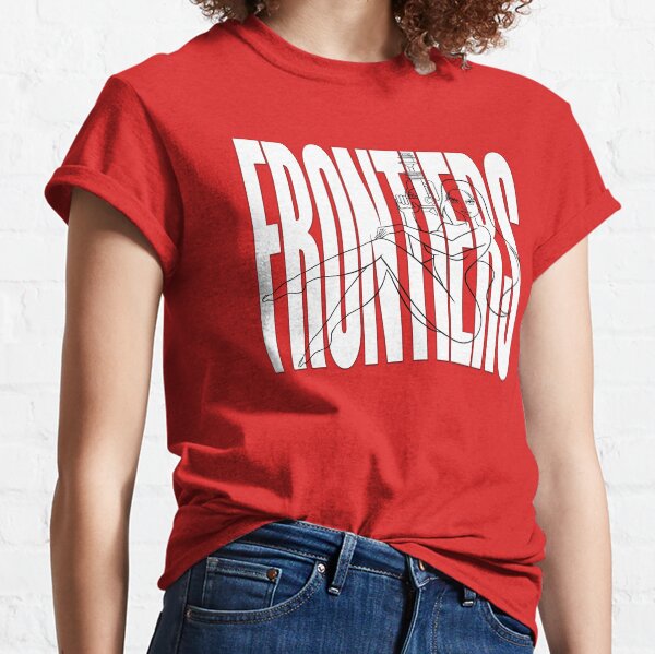 JIL — GHOST LINES ON WHITE "FRONTIERS" Classic T-Shirt