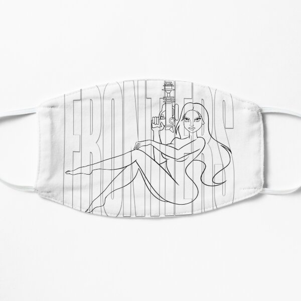 JIL — GHOST LINES ON WHITE "FRONTIERS" Mask