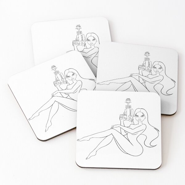 Item preview, JIL — GHOST LINES IN BLACK (FOR LIGHT COLORED BACKGROUNDS) designed and sold by POP ROCKS MARTINI.