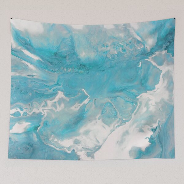 Item preview, Turquoise water color Art designed and sold by Jennykies.