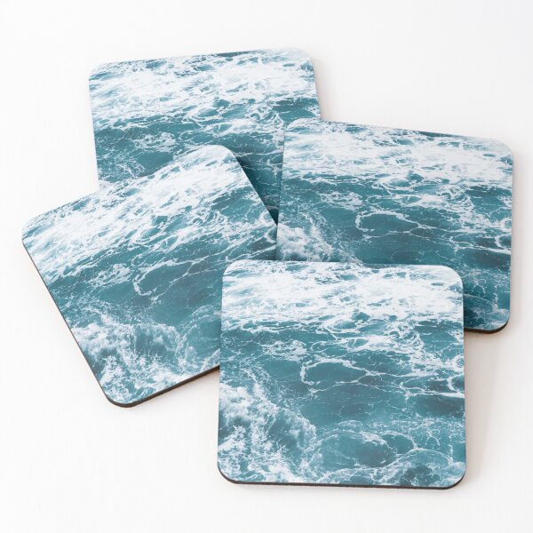 Item preview, Blue Ocean Waves three designed and sold by tamal778.