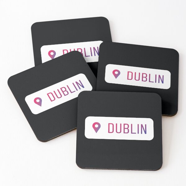 Item preview, Dublin, Ireland (Geotag) designed and sold by IrishItalianGuy.