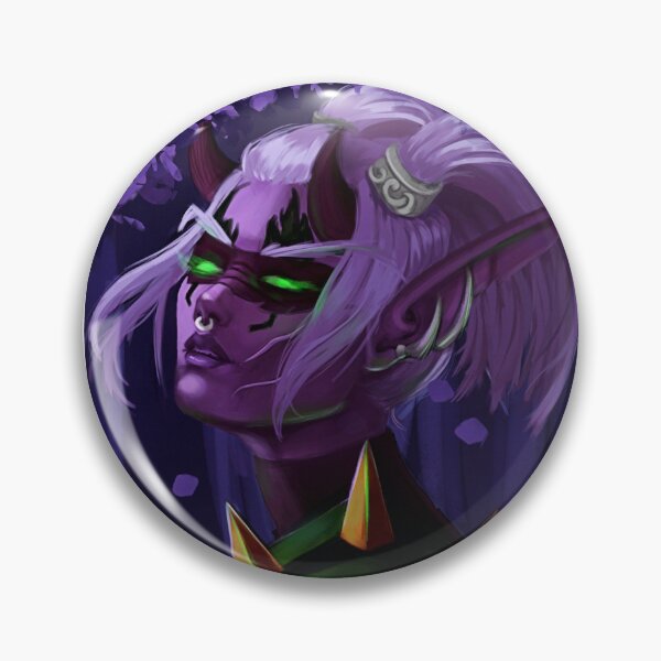 Item preview, Night Elf Demon Hunter designed and sold by DelaryDraw.