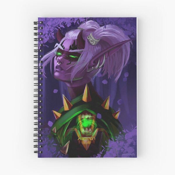 Item preview, Night Elf Demon Hunter designed and sold by DelaryDraw.