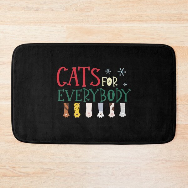 Item preview, Cats for everybody christmas shirt walmart designed and sold by tinypurpleland.