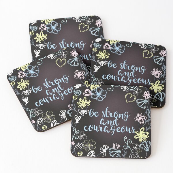 Item preview, Be strong and courageous designed and sold by Loopytunes.