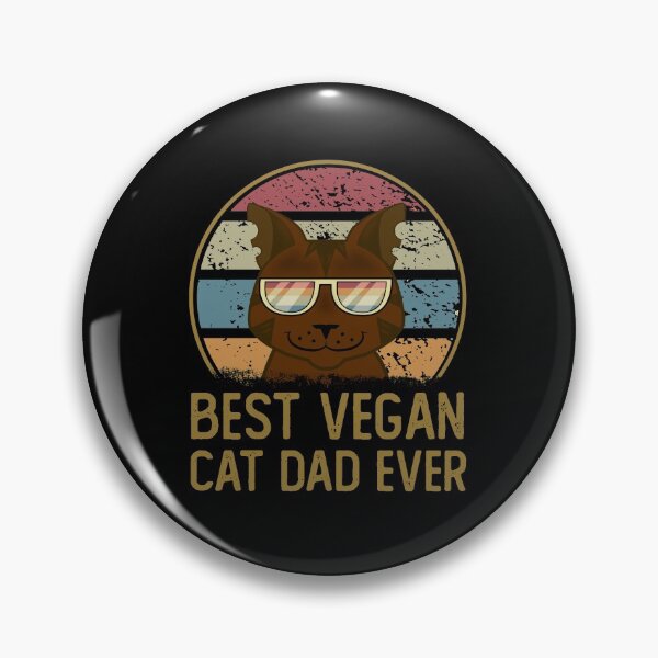 Artikelvorschau, BEST VEGAN CAT DAD EVER entworfen und verkauft von noahs-shop.