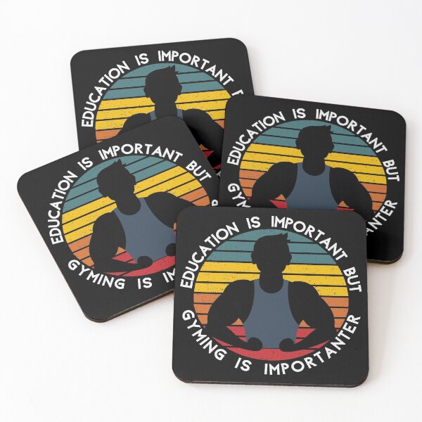 Item preview, Education is important but gyming is importanter designed and sold by Apoorv Choudhary.